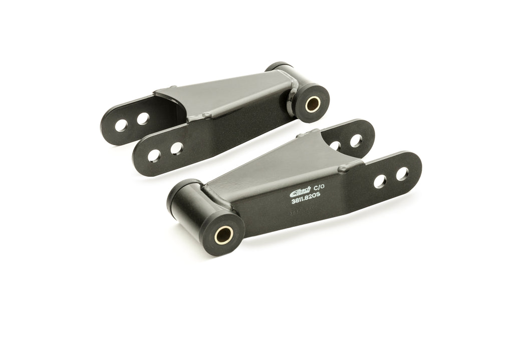 Eibach 3811.820 Rear Shackle Kit for Select Chevrolet C3500, Chevrolet Silverado 1500, Chevrolet Tahoe, Dodge Ram 1500, Ford F-150, GMC C3500, GMC Sierra 1500, GMC Yukon