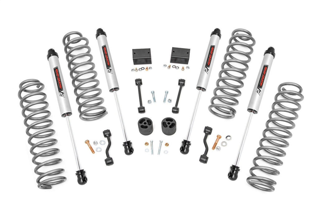 Rough Country 79670 Suspension Lift Kit w/V2 Shocks for Select Jeep Wrangler