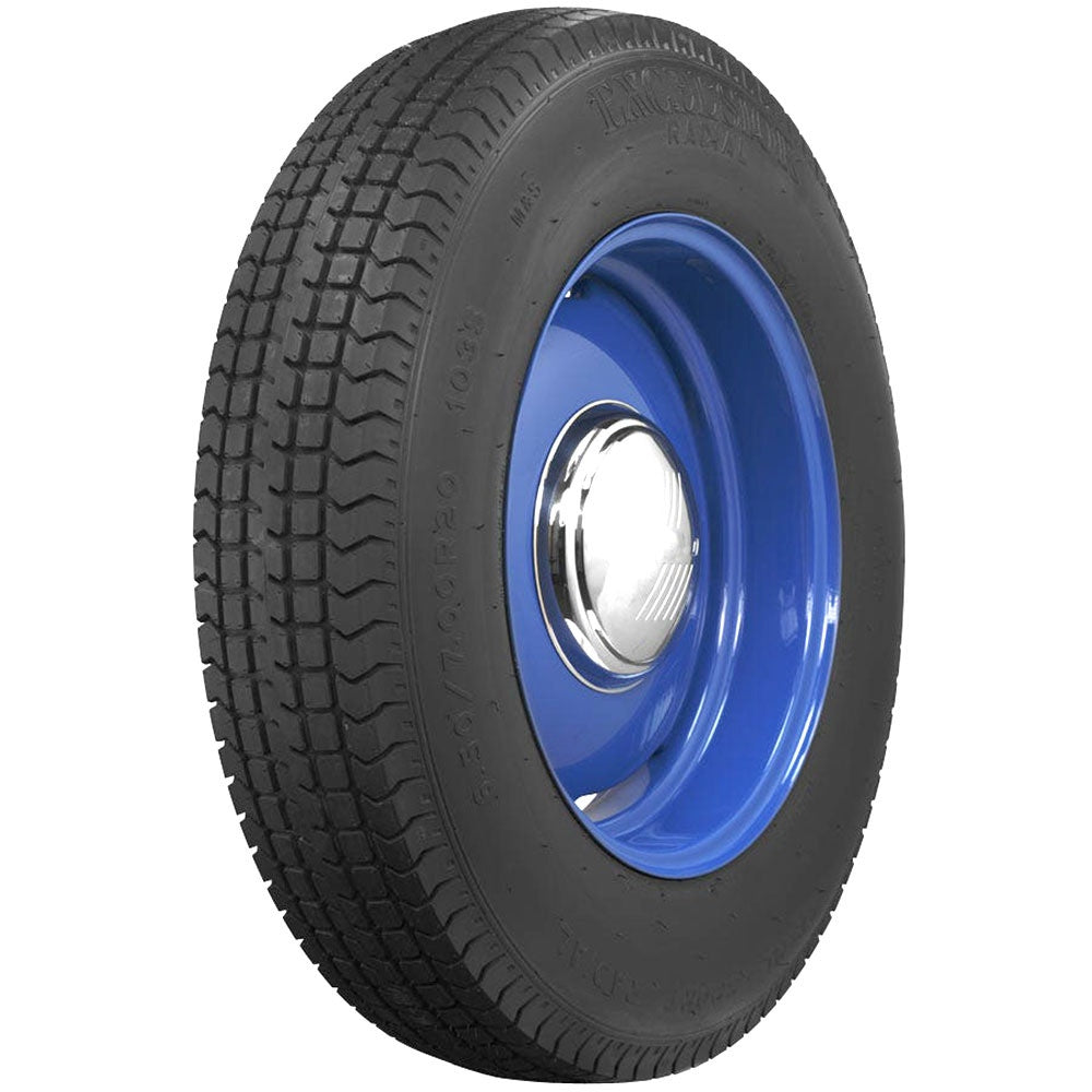 Coker 761211 650/700R20 EXCELSIOR STAHL SPORT RADIAL for Select Cadillac 341 A, Cadillac 341 B, Elcar Model 8-81, Elcar Model 8-90, Flint Model 80, Flint Model E-80, Jordan Line Eight, LaSalle Series 303, Marmon E-75 Series, Marmon Model D-74, Nash