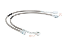 Load image into Gallery viewer, Rough Country 89370 Stainless Steel Brake Lines for Select Chevrolet Silverado 1500, Chevrolet Silverado HD, Chevrolet Silverado HD, Chevrolet Suburban, Chevrolet Suburban 1500, Chevrolet Tahoe, GMC Sierra 1500, GMC Sierra HD, GMC Sierra HD, GMC Yukon,