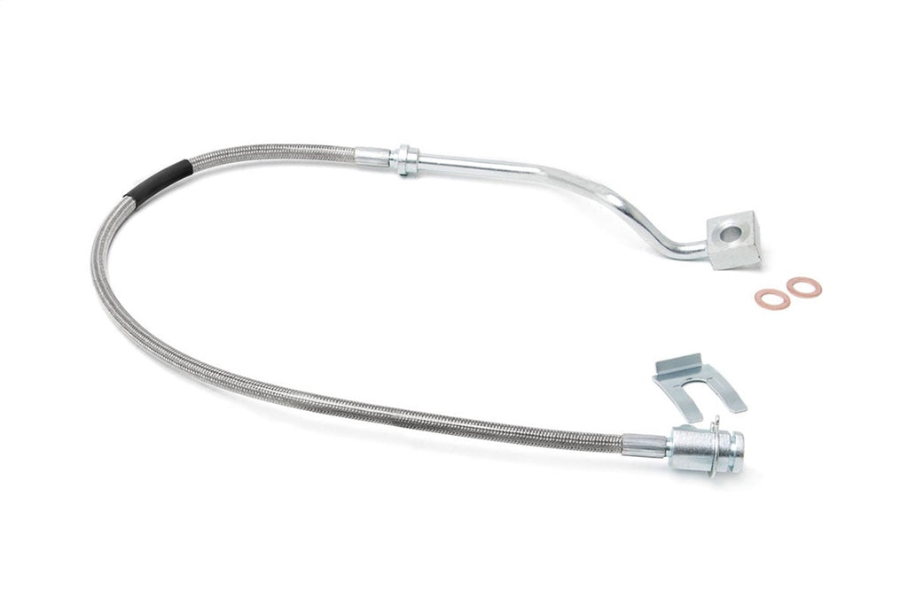 Rough Country 89713 Stainless Steel Brake Lines for Select Ford F-250 Super Duty, Ford F-350 Super Duty