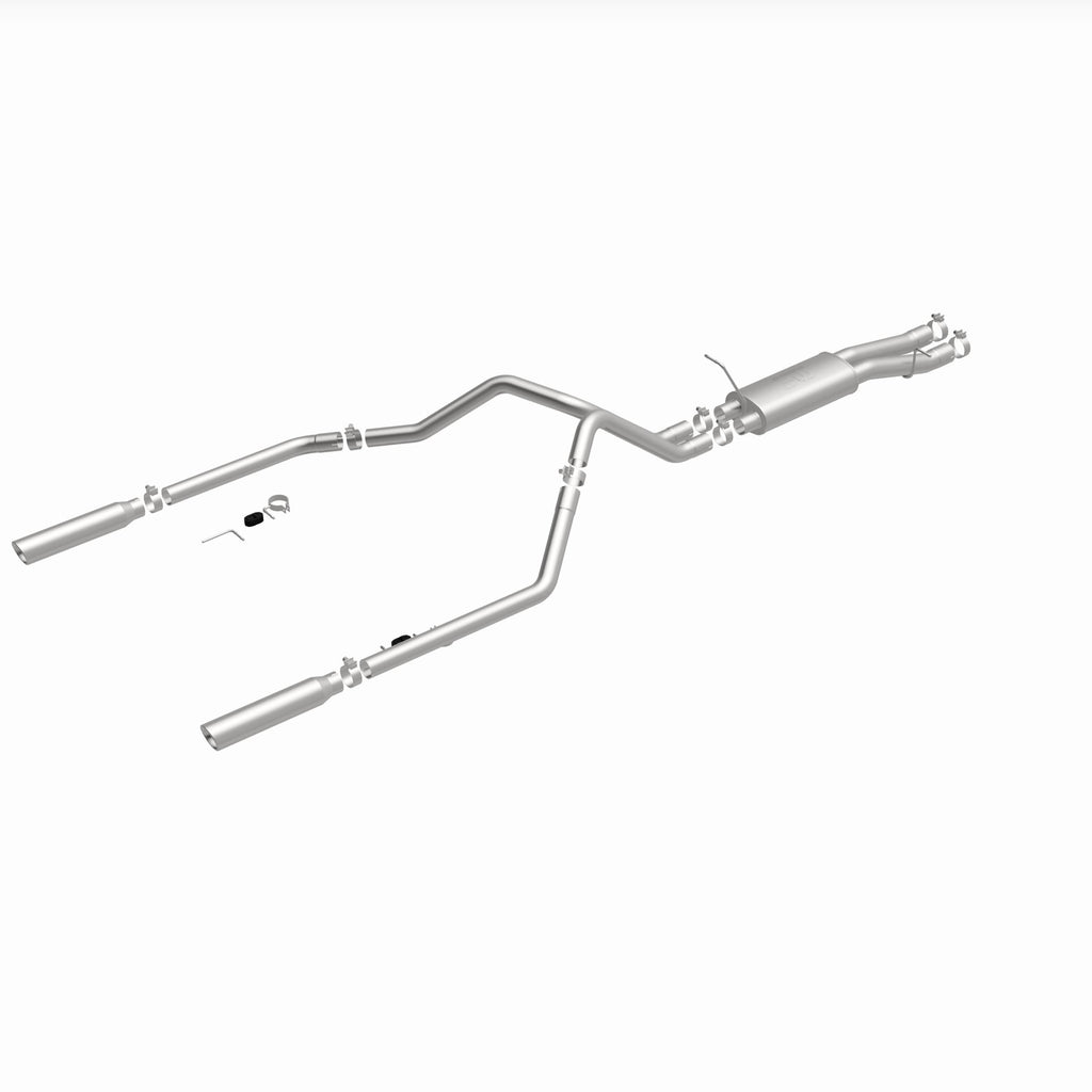 MagnaFlow Exhaust Products 15829 Street Series Polished Cat-Back System for Select Chevrolet Silverado HD, Chevrolet Silverado HD Classic, GMC Sierra HD, GMC Sierra HD Classic