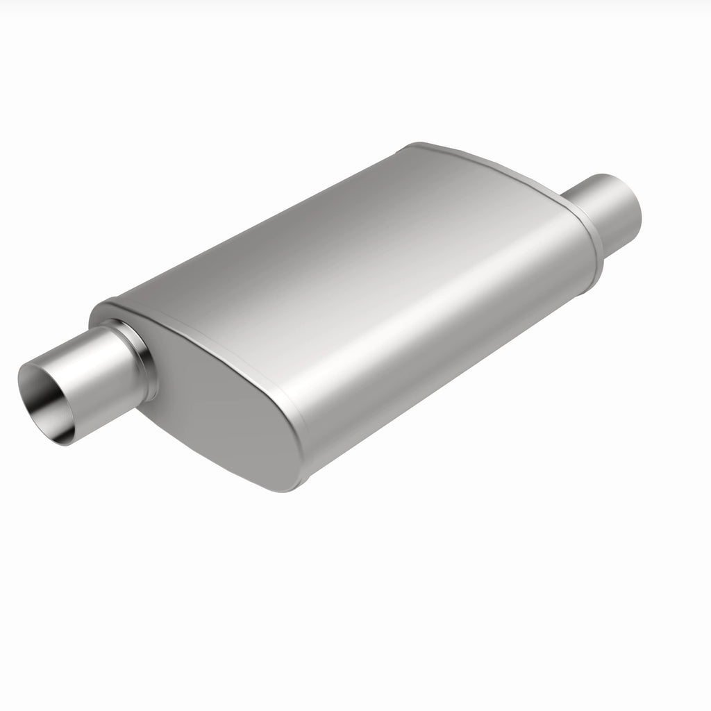 MagnaFlow Exhaust Products 13236 Multi-Chamber Performance Muffler; 2.5in. Offset/Offset; 4x14x9 Body