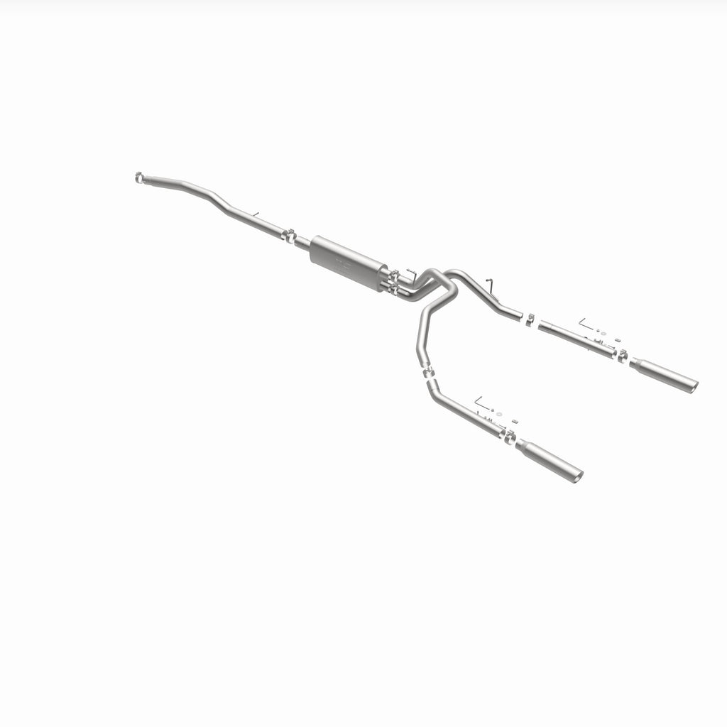 MagnaFlow Exhaust Products 16622 Street Series Polished Cat-Back System for Select Dodge Dakota, Mitsubishi Raider