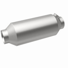 Load image into Gallery viewer, MagnaFlow Exhaust Products 3322035 California CARB Universal Catalytic Converter for Select Audi 100, Audi 200, Audi 80, Audi 90, Mercury Cougar, Nissan 200SX, Volkswagen Corrado, Volkswagen Golf, Volkswagen Jetta, Volkswagen Passat, Volkswagen Quantum