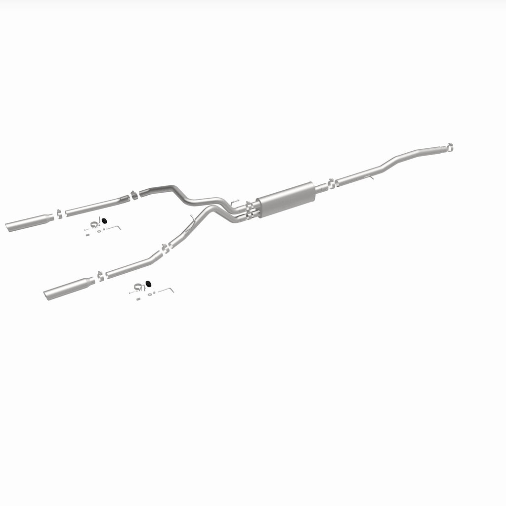 MagnaFlow Exhaust Products 16622 Street Series Polished Cat-Back System for Select Dodge Dakota, Mitsubishi Raider
