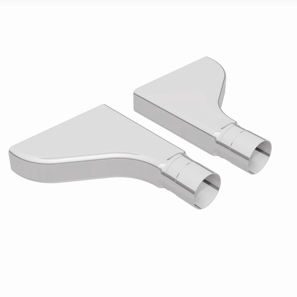 MagnaFlow Exhaust Products 35150 Exhaust Tip Set - Rectangle - 2.25In.