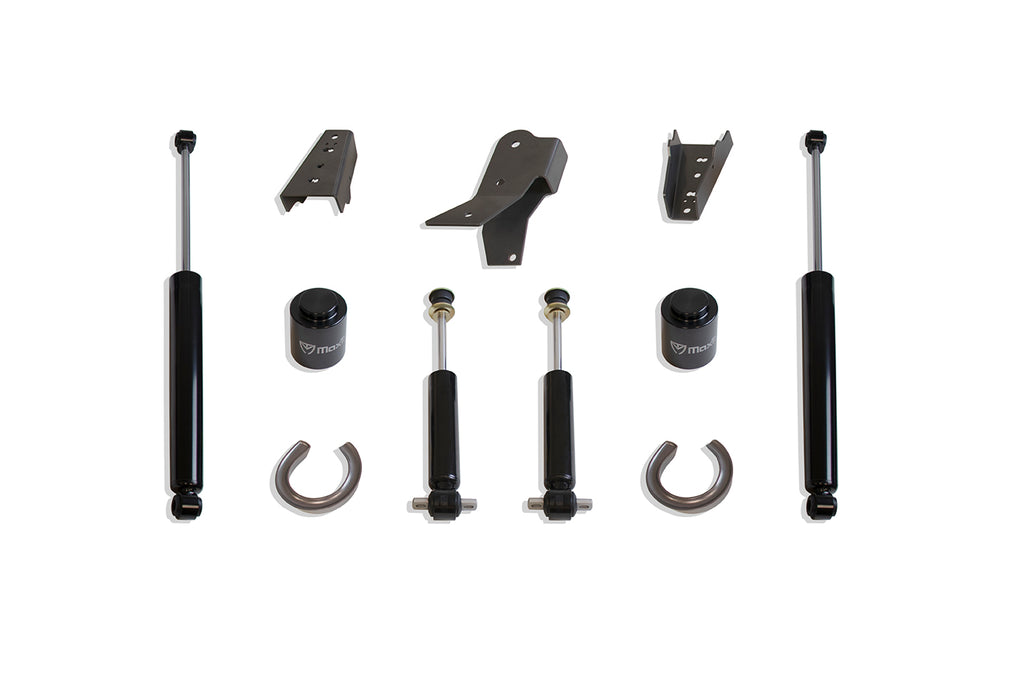 Incl-Fr-And-Rr-Coil-Spacers-Track-Bar--Sway-Bar-Brkts-4-Maxtrac-Shocks