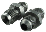 BORGESON 925121 Power Steering Hose Adapter Set; Stainless Steel;-6AN to 16MM X 1.5 Flare