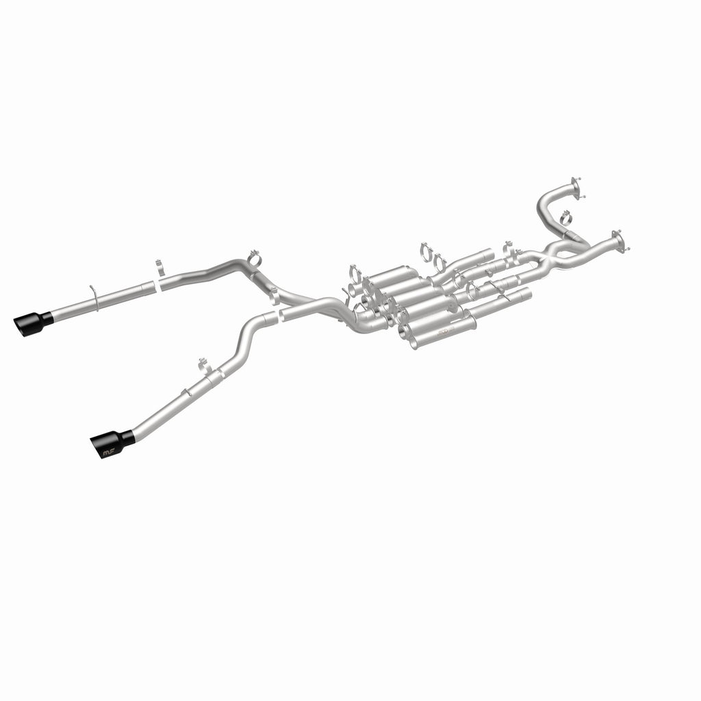 MagnaFlow Exhaust Products 19691 xMOD Series Black Chrome Tips Cat-Back System for Select Ram