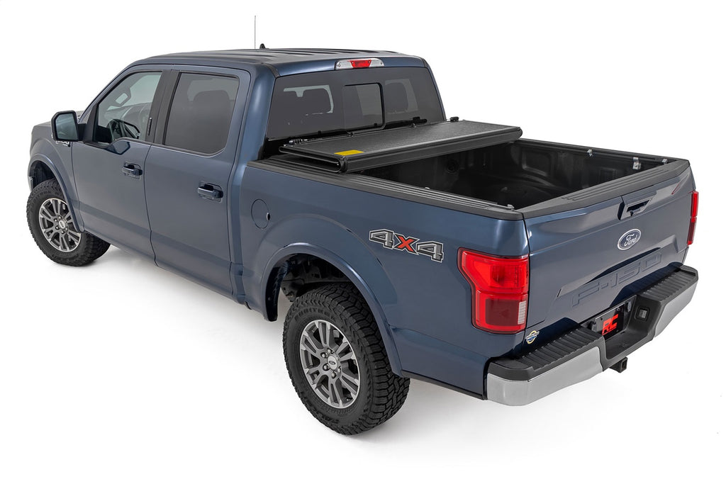 Rough Country 47221550B Hard Low Profile Bed Cover for Select Ford F-150