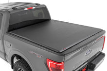 Load image into Gallery viewer, Rough Country 42220550 Soft Roll-Up Bed Cover for Select Ford F-150, Ford F-150 Lightning