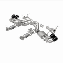 Load image into Gallery viewer, MagnaFlow Exhaust Products 19545 xMOD Series Black Chrome Tips Cat-Back System for Select Chevrolet Corvette