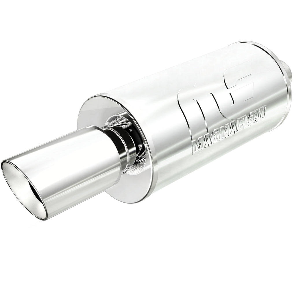MagnaFlow Exhaust Products 14826 Straight-Through Performance Muffler; 2.25/4in. Center/Center; 7x14x7 Body