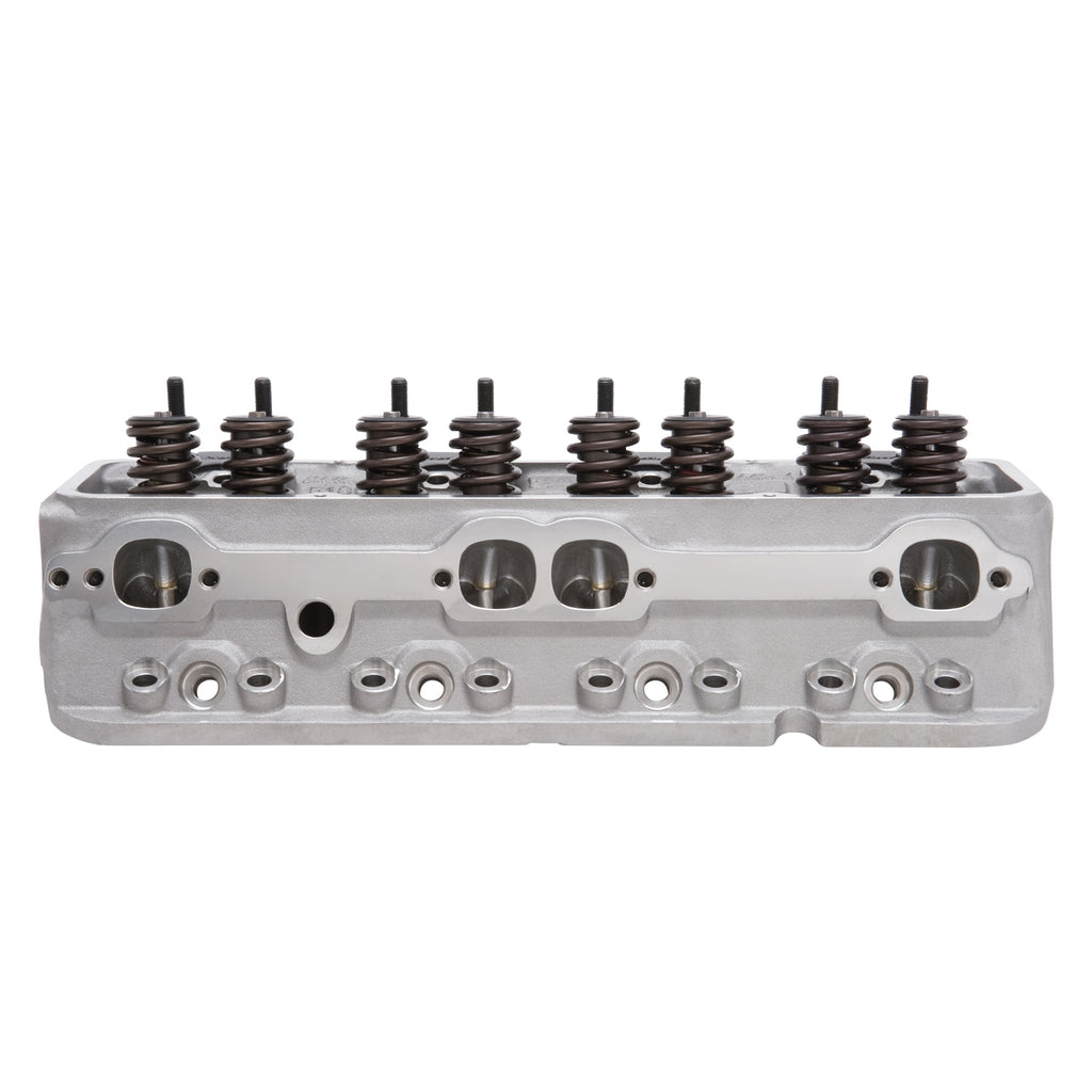 Cylinder-Head-Sbc-E-Cnc-185-64Cc-Straight-Plug-For-Hydraulic-Roller-Cam-Complete