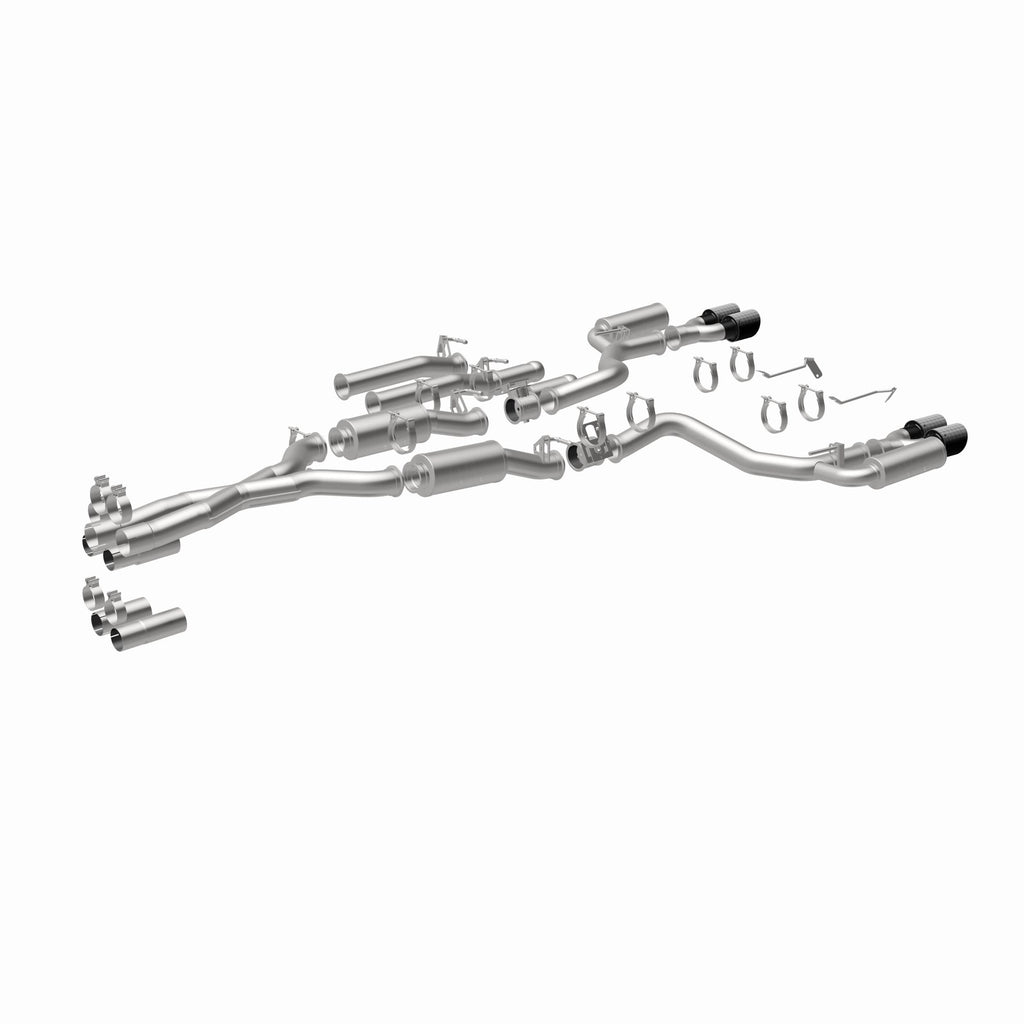 MagnaFlow Exhaust Products 19536 xMOD Series Carbon Fiber Tips Cat-Back System for Select Dodge Challenger