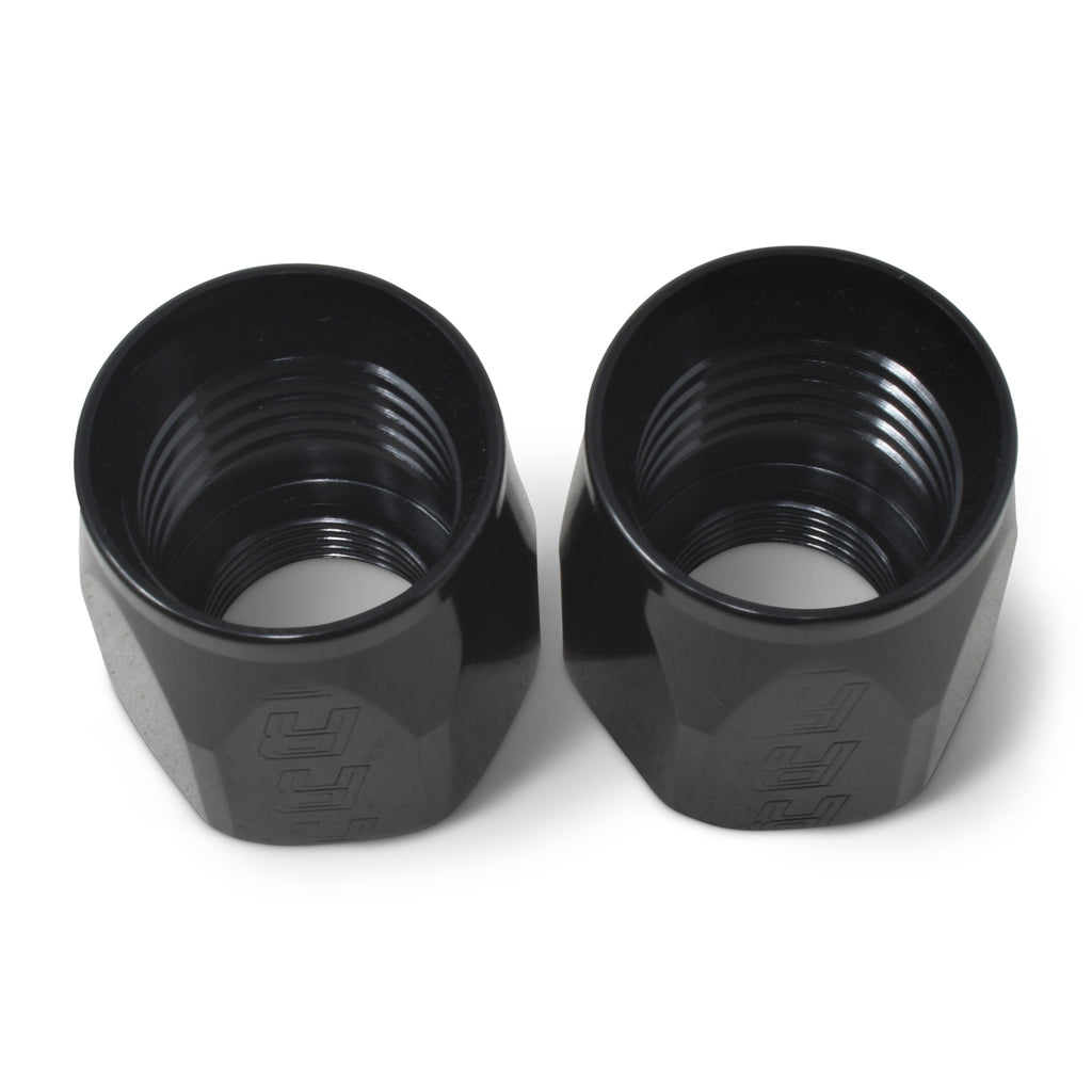 Performance-2-Piece--8-An-Full-Flow-Swivel-Hose-End-Sockets-(Qty-2)---Polished-And-Black
