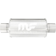 Load image into Gallery viewer, MagnaFlow Exhaust Products 14158 Straight-Through Performance Muffler; 2.5in. Center/Center; 6x6x6 Body