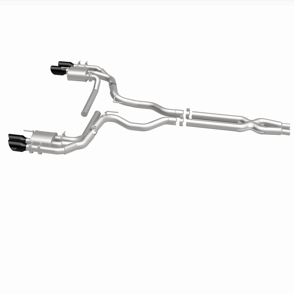 MagnaFlow Exhaust Products 19579 NEO Series Black Chrome Tips Cat-Back System for Select Ford Mustang