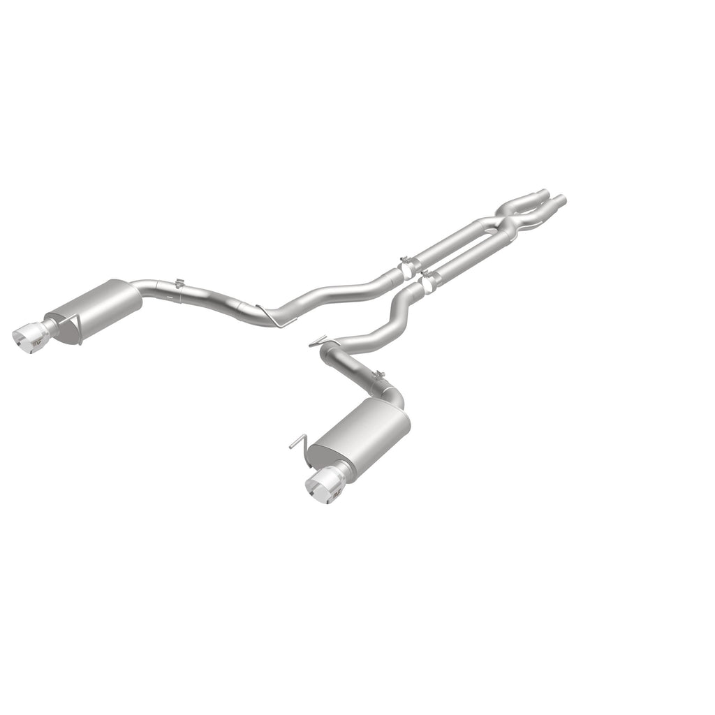 MagnaFlow Exhaust Products 19100 Street Series Polished Cat-Back System for Select Ford Mustang