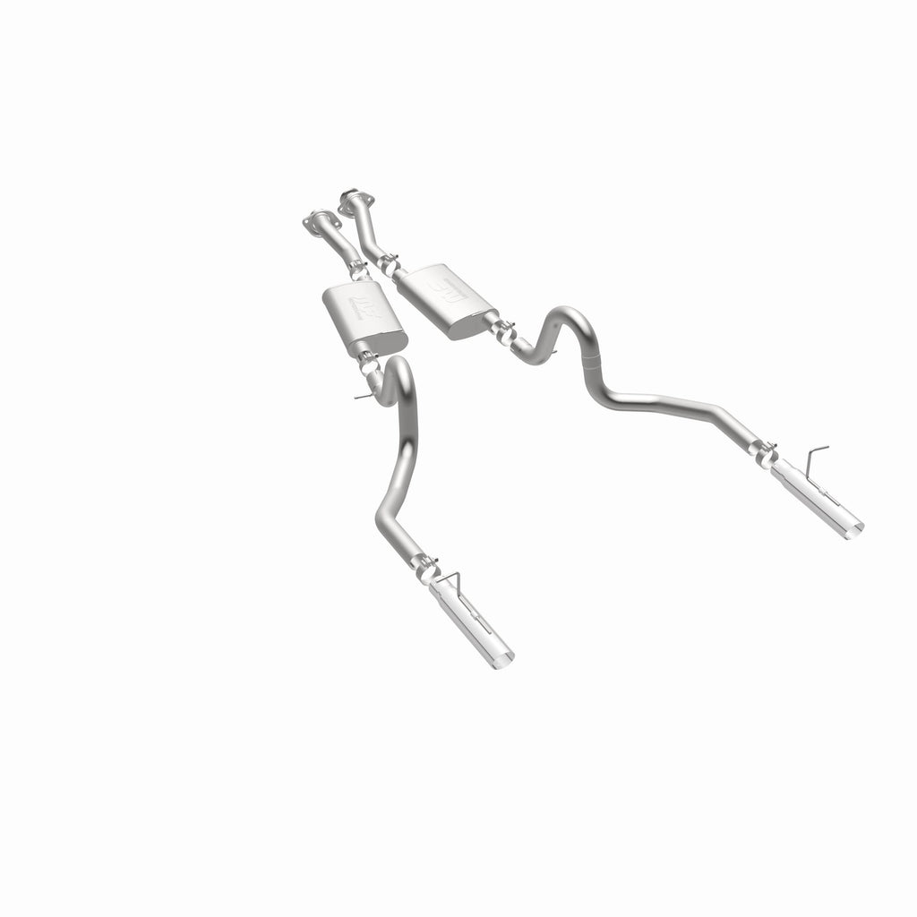 MagnaFlow Exhaust Products 15630 Street Series Polished Cat-Back System for Select Ford Mustang