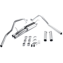 Load image into Gallery viewer, MagnaFlow Exhaust Products 15829 Street Series Polished Cat-Back System for Select Chevrolet Silverado HD, Chevrolet Silverado HD Classic, GMC Sierra HD, GMC Sierra HD Classic