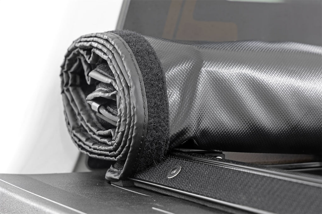 Rough Country 42517650 Soft Roll-Up Bed Cover for Select Ford F-250 Super Duty, Ford F-350 Super Duty