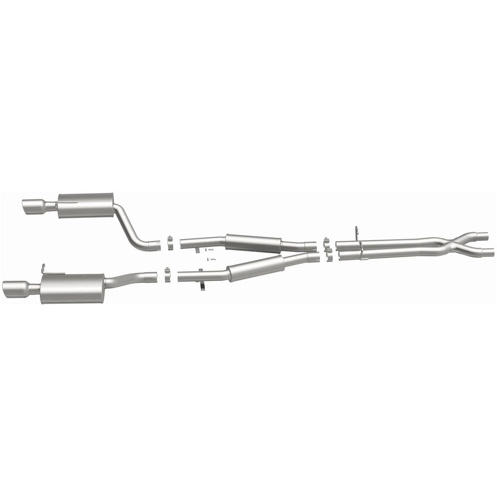 MagnaFlow Exhaust Products 16586 Sport Series Polished Cat-Back System for Select Audi S4