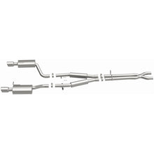Load image into Gallery viewer, MagnaFlow Exhaust Products 16586 Sport Series Polished Cat-Back System for Select Audi S4