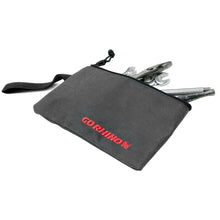 Load image into Gallery viewer, Xventure-Gear-Zipped-Pouch---Large-(12In.-Wide-Pocket--6.5In.-Hand-Strap)-Canvas---Black