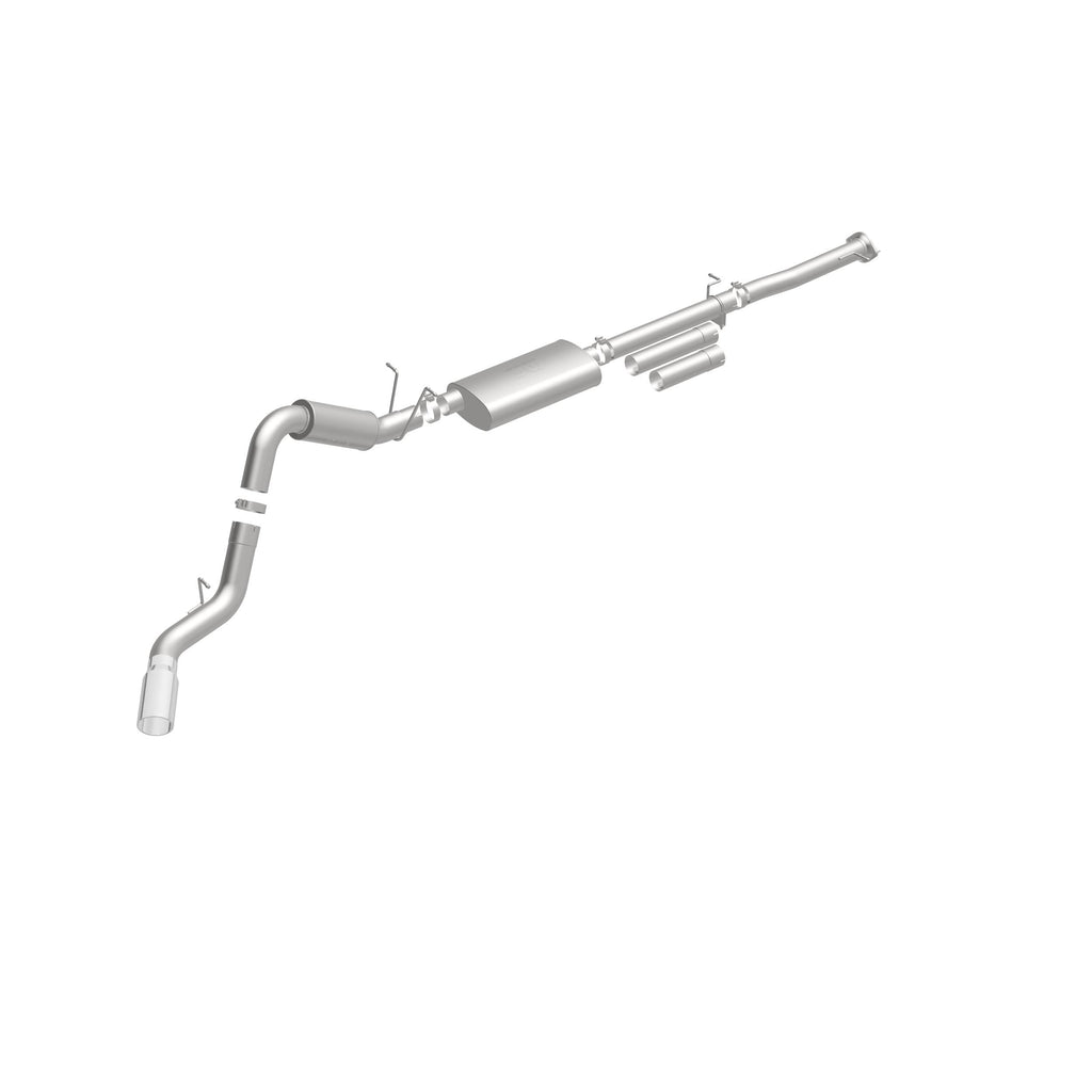 MagnaFlow Exhaust Products 19026 Street Series Polished Cat-Back System for Select Chevrolet Silverado HD, Chevrolet Silverado HD, GMC Sierra HD, GMC Sierra HD