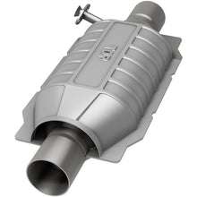 Load image into Gallery viewer, MagnaFlow Exhaust Products 94041 Standard Grade Universal Catalytic Converter for Select Toyota 4Runner, Toyota Celica, Toyota Corolla, Toyota Corona, Toyota Cressida, Toyota Land Cruiser, Toyota Pickup, Toyota Starlet, Toyota Tercel