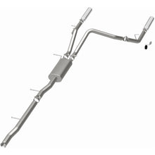 Load image into Gallery viewer, MagnaFlow Exhaust Products 15565 Street Series Polished Cat-Back System for Select Chevrolet Silverado 1500, GMC Sierra