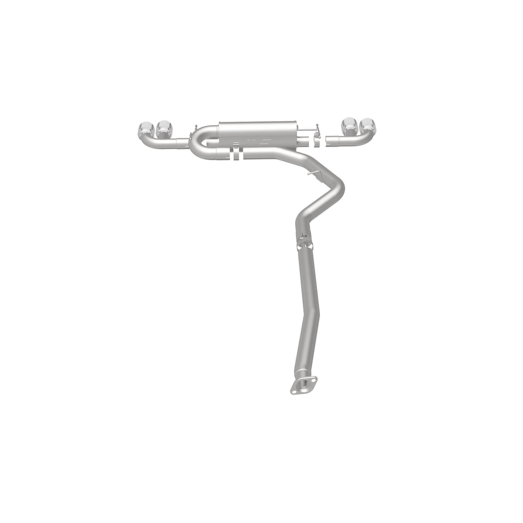 MagnaFlow Exhaust Products 16824 Street Series Polished Cat-Back System for Select Subaru Impreza
