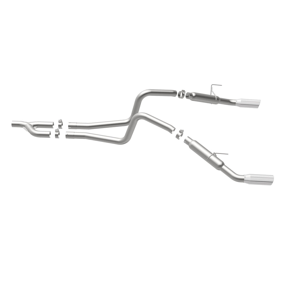 MagnaFlow Exhaust Products 16605 Competition Series Stainless 2.5 in Cat-Back for Select Ford Mustang