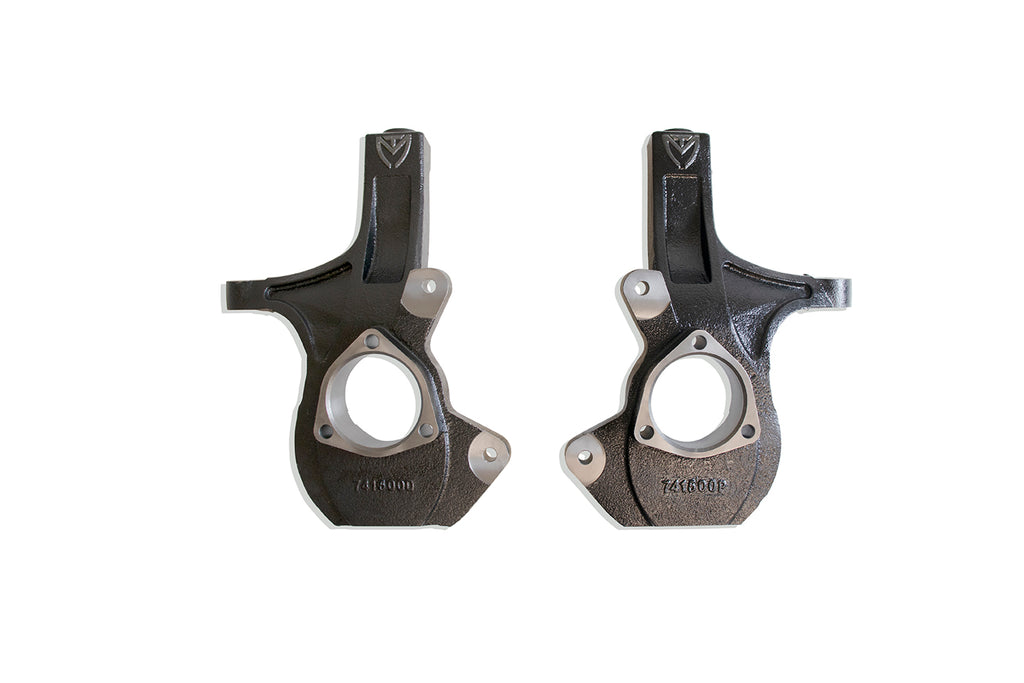 Steering-Knuckles-Cast-From-Ductile-Steel--Ecoated(Fits-W-Stamped-Steel-Or-Aluminum-Control-Arms)