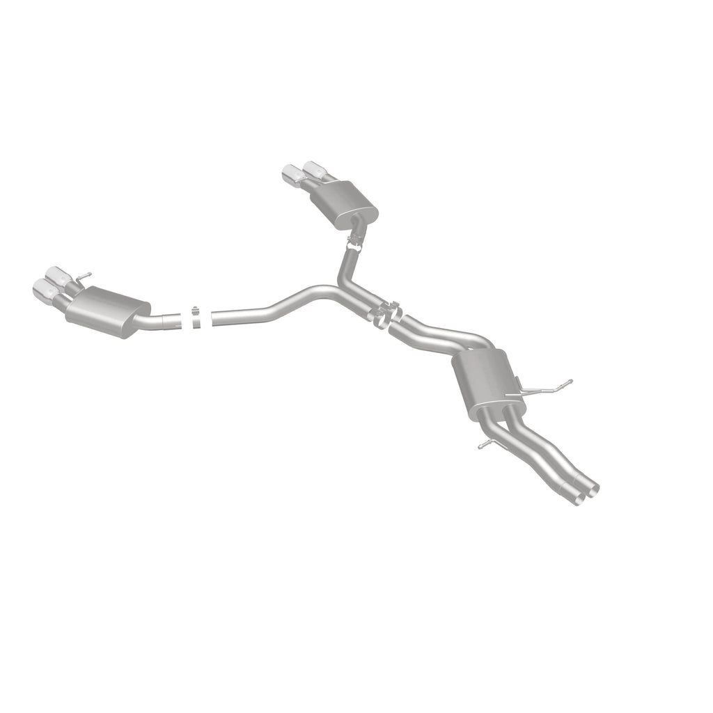 MagnaFlow Exhaust Products 16598 Sport Series Polished Cat-Back System for Select Audi S5