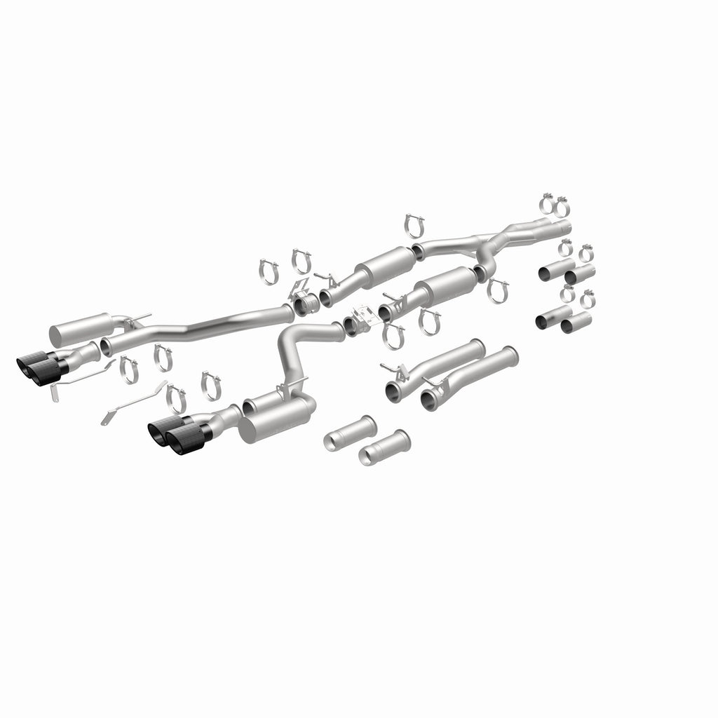 MagnaFlow Exhaust Products 19536 xMOD Series Carbon Fiber Tips Cat-Back System for Select Dodge Challenger