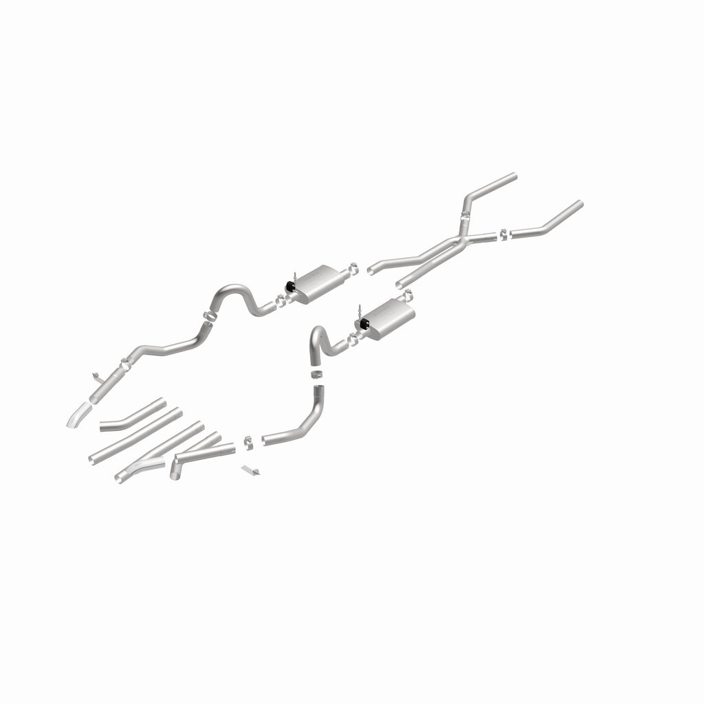 MagnaFlow Exhaust Products 15894 Street Series Polished System for Select Buick GS, Buick GS 350, Buick GS 400, Buick GS 455, Buick Skylark, Buick Special, Chevrolet Chevelle, Chevrolet El Camino, Chevrolet Monte Carlo, Oldsmobile 442, Oldsmobile