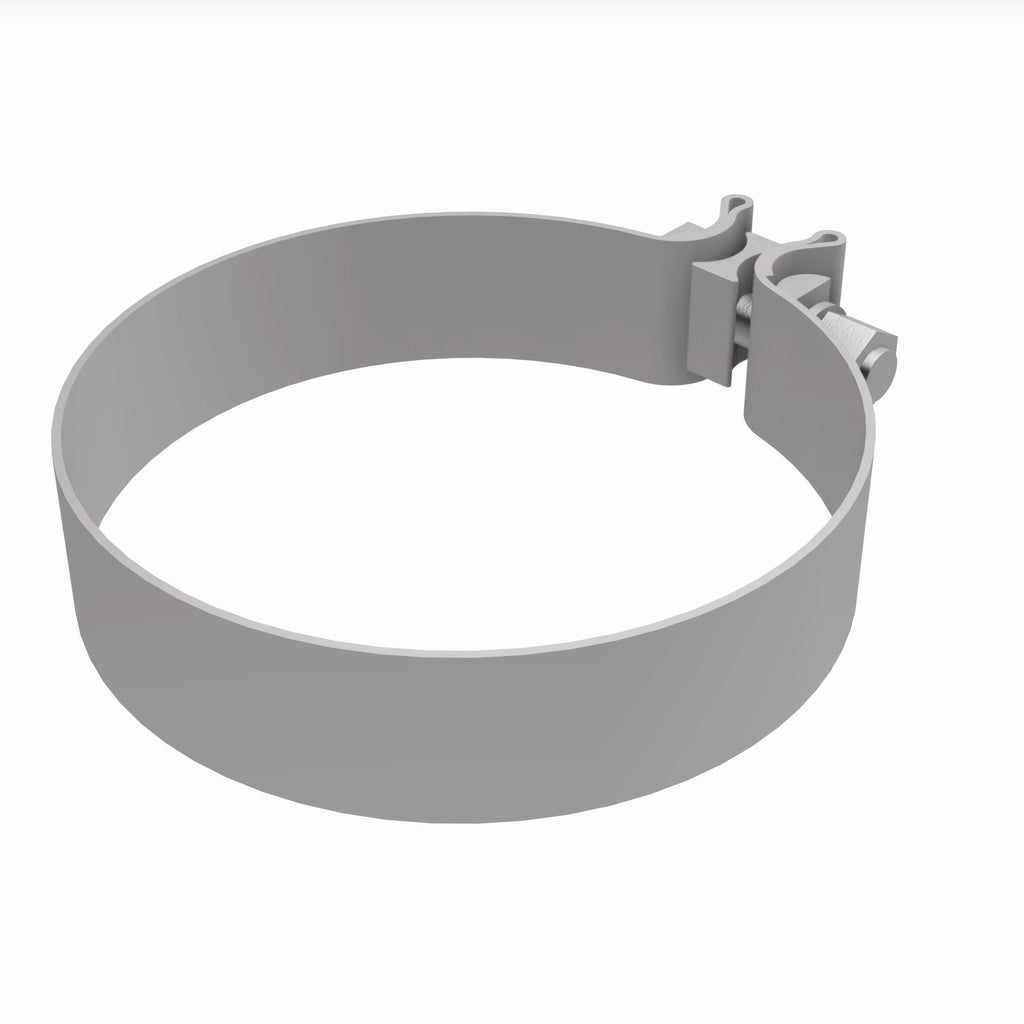 MagnaFlow Exhaust Products 10167 10 pk - Lap Joint Band Clamp - 5.00in.