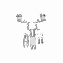 Load image into Gallery viewer, MagnaFlow Exhaust Products 19695 xMOD Series Carbon Fiber Tips Cat-Back System for Select Ford Mustang