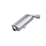 MBRP AT-9534SP Oval Slip-On Sport Muffler. Utilizes Stock Spark Arrestor.
