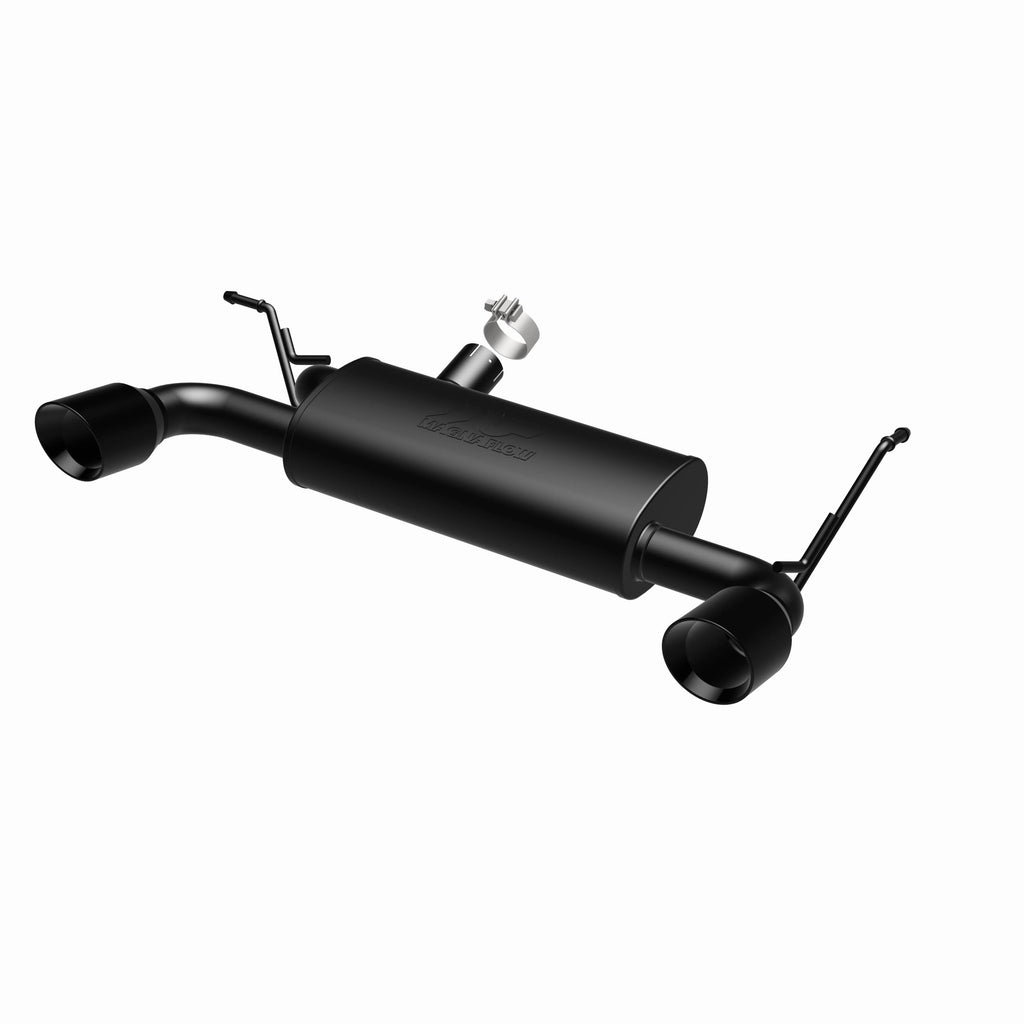 MagnaFlow Exhaust Products 15160 Street Series Black Coated Axle Back System for Select Jeep Wrangler, Jeep Wrangler JK