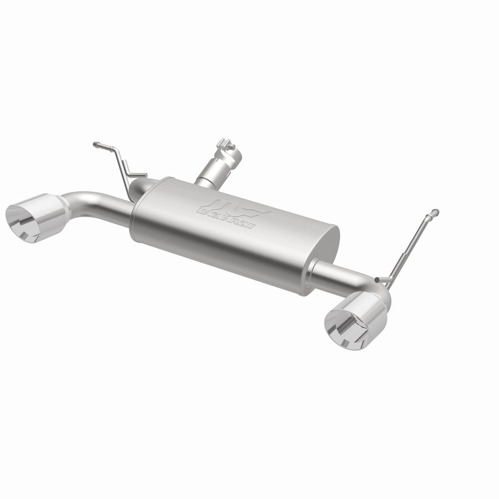MagnaFlow Exhaust Products 15178 Street Series Polished Axle Back System for Select Jeep Wrangler, Jeep Wrangler JK