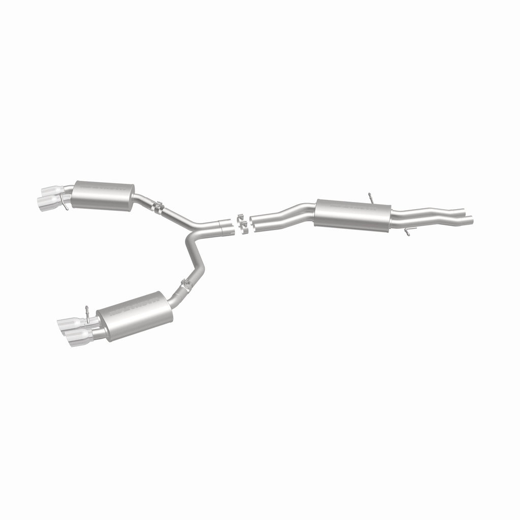 MagnaFlow Exhaust Products 15599 Touring Series Polished Cat-Back System for Select Audi S4