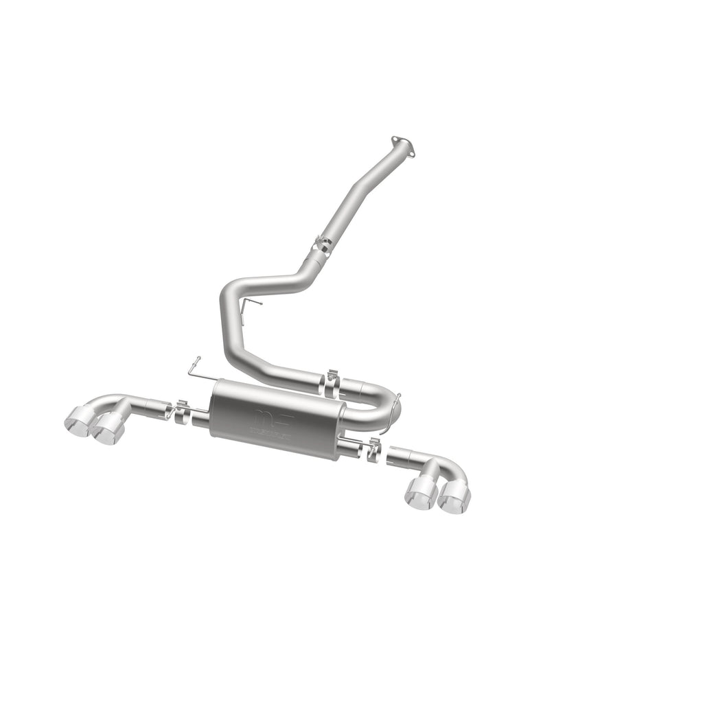 MagnaFlow Exhaust Products 16824 Street Series Polished Cat-Back System for Select Subaru Impreza