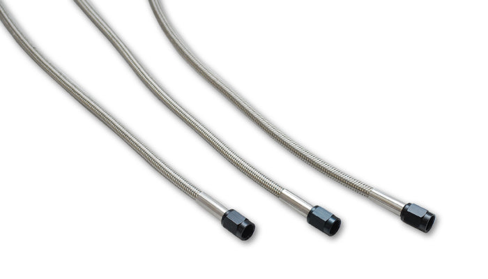 Univ-Oil-Feed-Kit-2Ft-Teflon-Lined-S.S.-Hose-With-Two--3An-Female-Fittings-Preassembled
