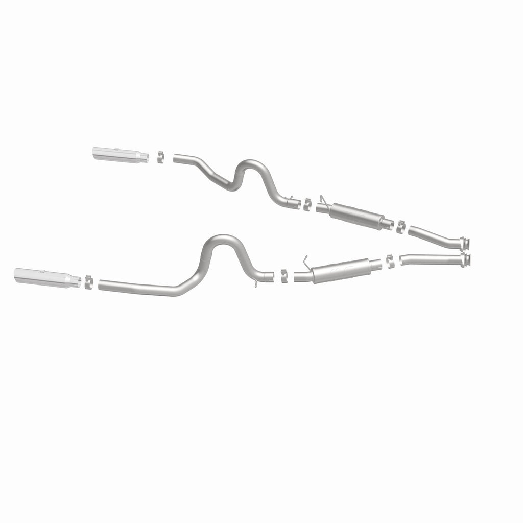 MagnaFlow Exhaust Products 15673 Competition Series Stainless 2.5 in Cat-Back for Select Ford Mustang