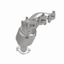 Load image into Gallery viewer, MagnaFlow Exhaust Products 51220 OEM Grade Manifold Catalytic Converter for Select Ford Edge, Ford Explorer, Ford Flex, Ford Police Interceptor Sedan, Ford Police Interceptor Utility, Ford Taurus, Lincoln Continental, Lincoln MKS, Lincoln MKT, Lincoln