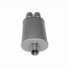Load image into Gallery viewer, MagnaFlow Exhaust Products 14862 Straight-Through Performance Muffler; 2.25/3in. Center/Dual; 5x14x8 Body